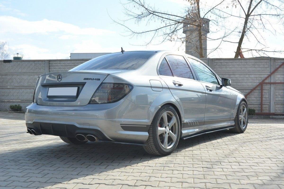 REAR SIDE SPLITTERS Mercedes-Benz C Sedan / Estate AMG-Line W204 / S204 - Image 3