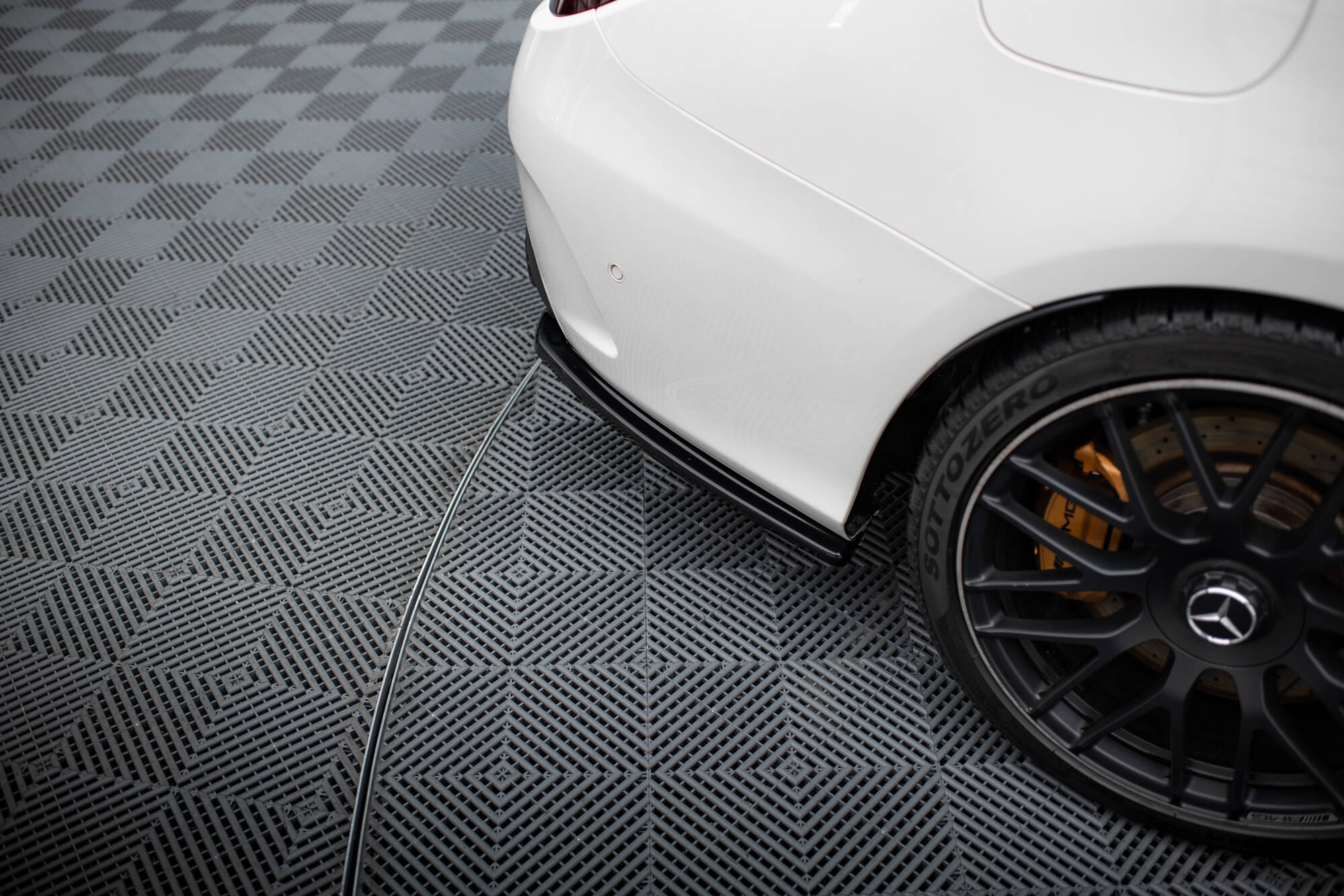 REAR SIDE SPLITTERS Mercedes C-Class S205 63AMG - Image 3