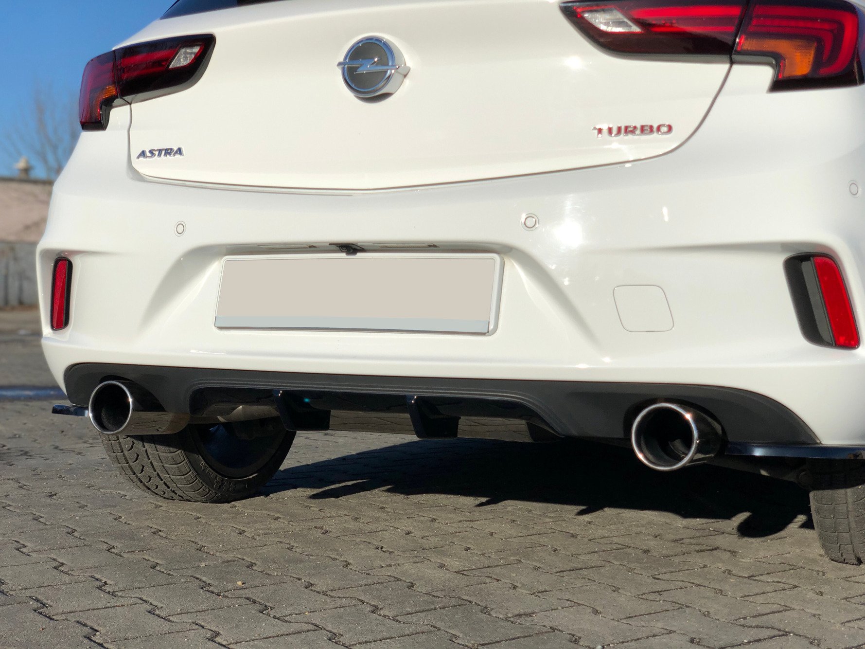 REAR SIDE SPLITTERS OPEL ASTRA K OPC-LINE - Image 2