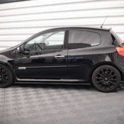 Alternative view of REAR SIDE SPLITTERS RENAULT CLIO III RS