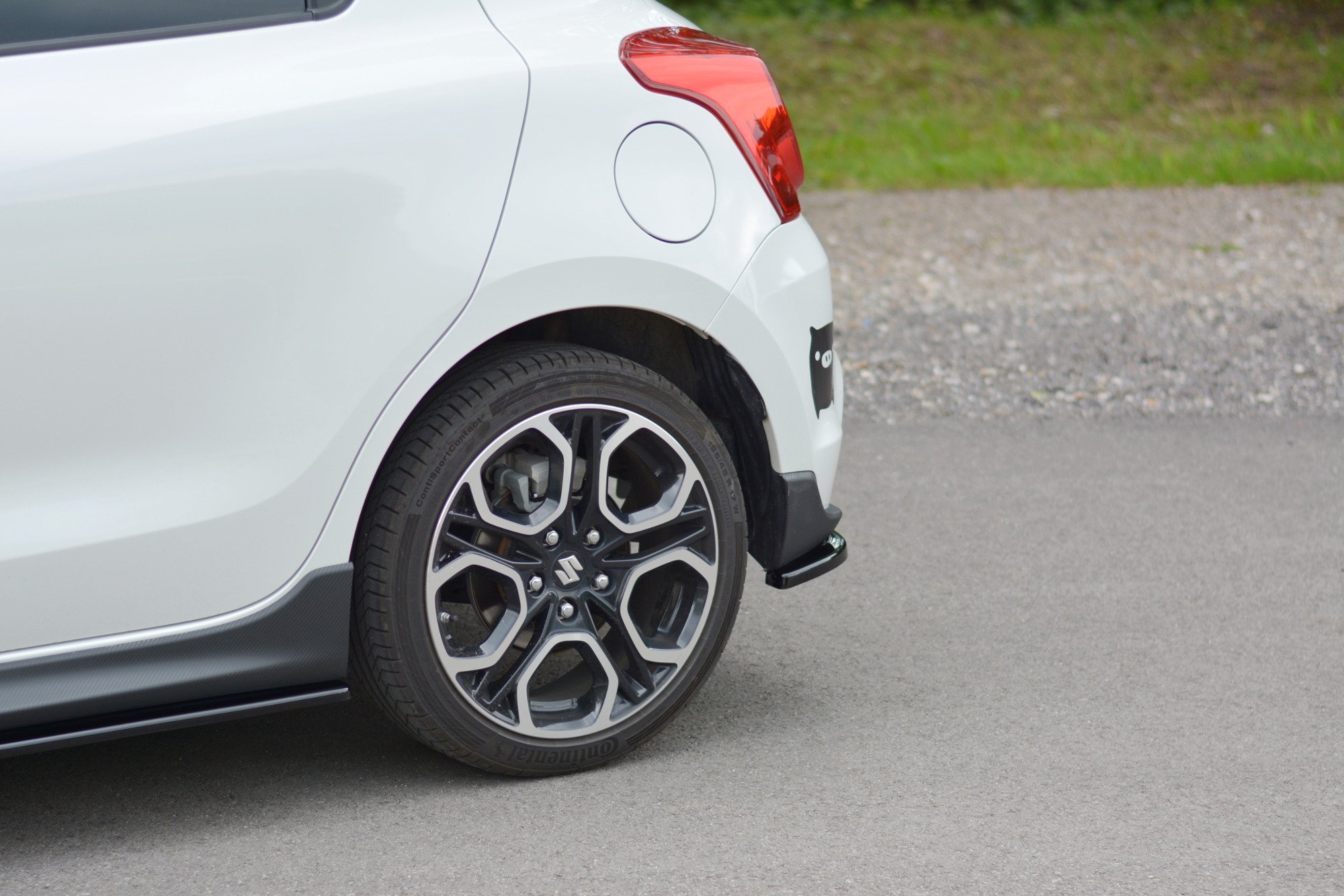 REAR SIDE SPLITTERS SUZUKI SWIFT 6 SPORT - Image 3