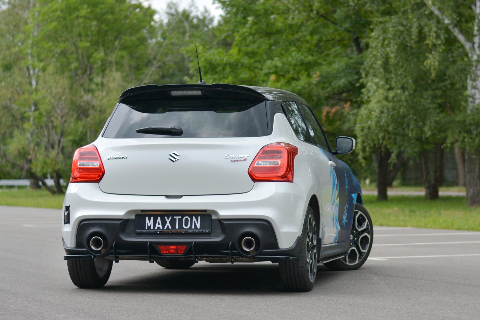 REAR SIDE SPLITTERS SUZUKI SWIFT 6 SPORT - Image 2