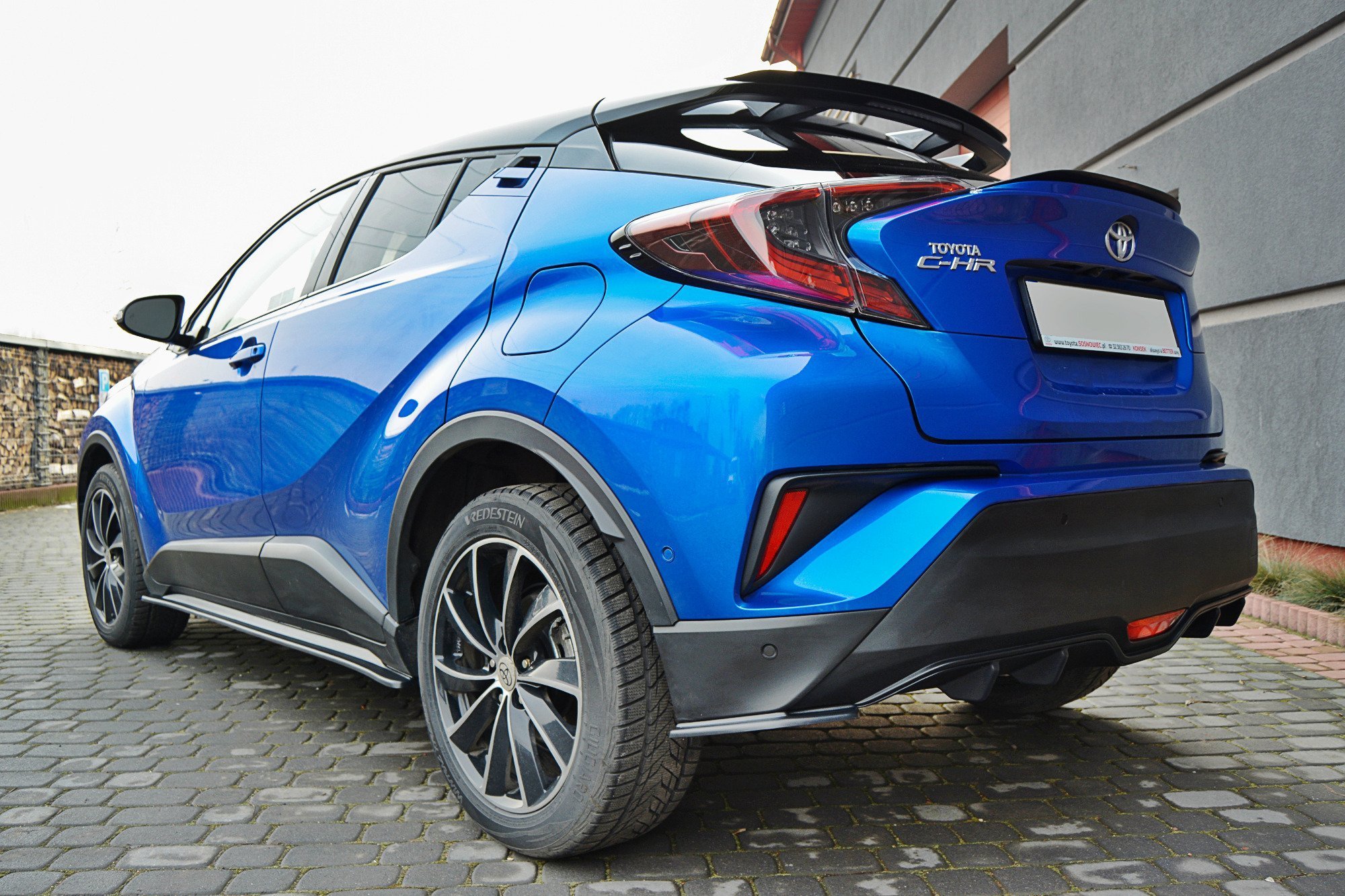 REAR SIDE SPLITTERS TOYOTA C-HR - Image 3