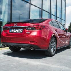 Alternative view of REAR SIDE SPLITTERS V.1 Mazda 6 GJ (Mk3) Facelift