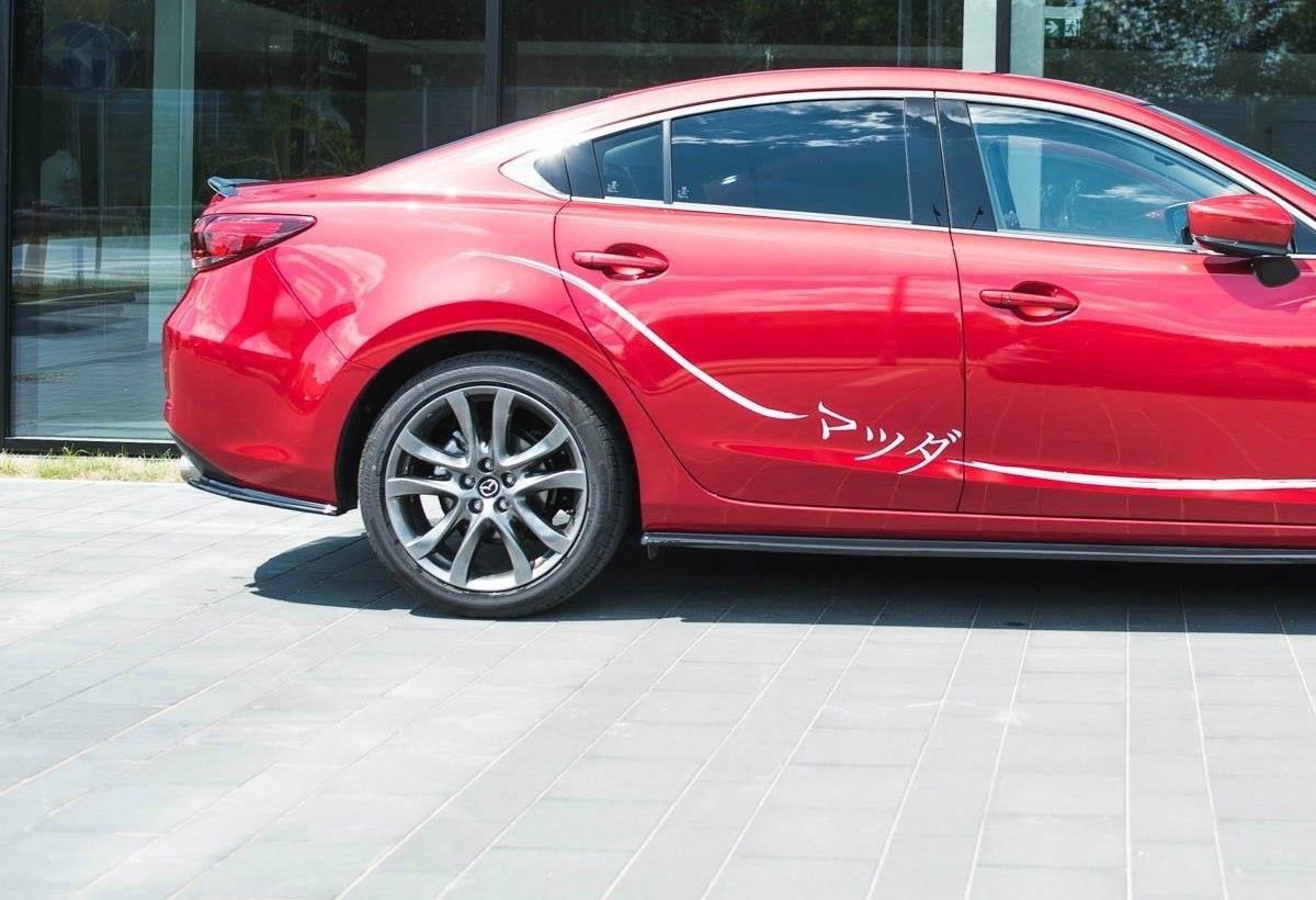 REAR SIDE SPLITTERS V.1 Mazda 6 GJ (Mk3) Facelift - Image 4