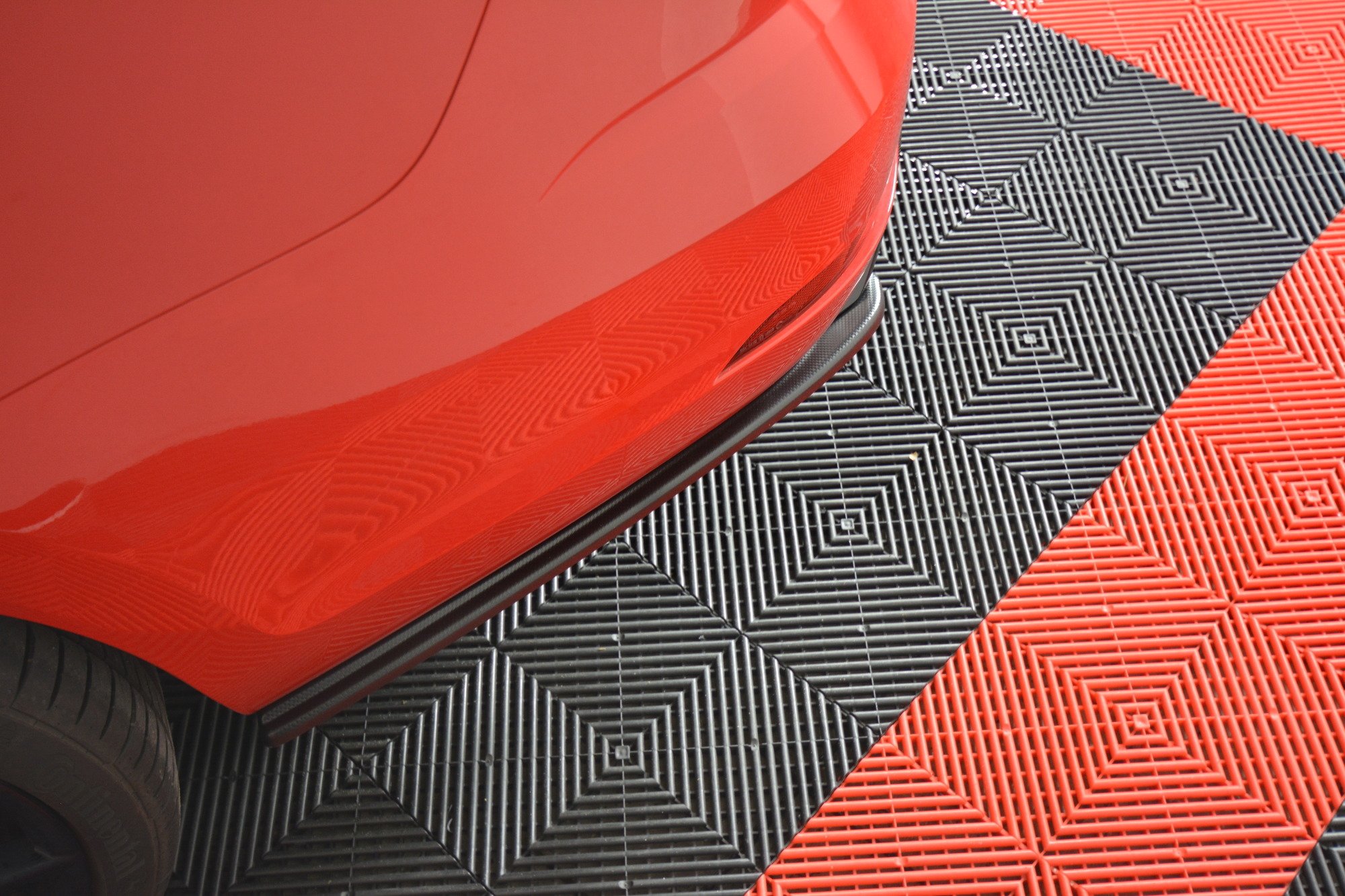 REAR SIDE SPLITTERS V.1 VW GOLF 7 R VARIANT FACELIFT - Image 3
