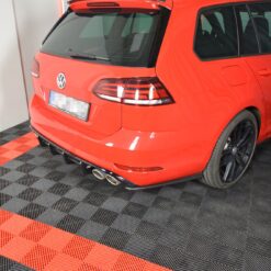 Alternative view of REAR SIDE SPLITTERS V.1 VW GOLF 7 R VARIANT FACELIFT