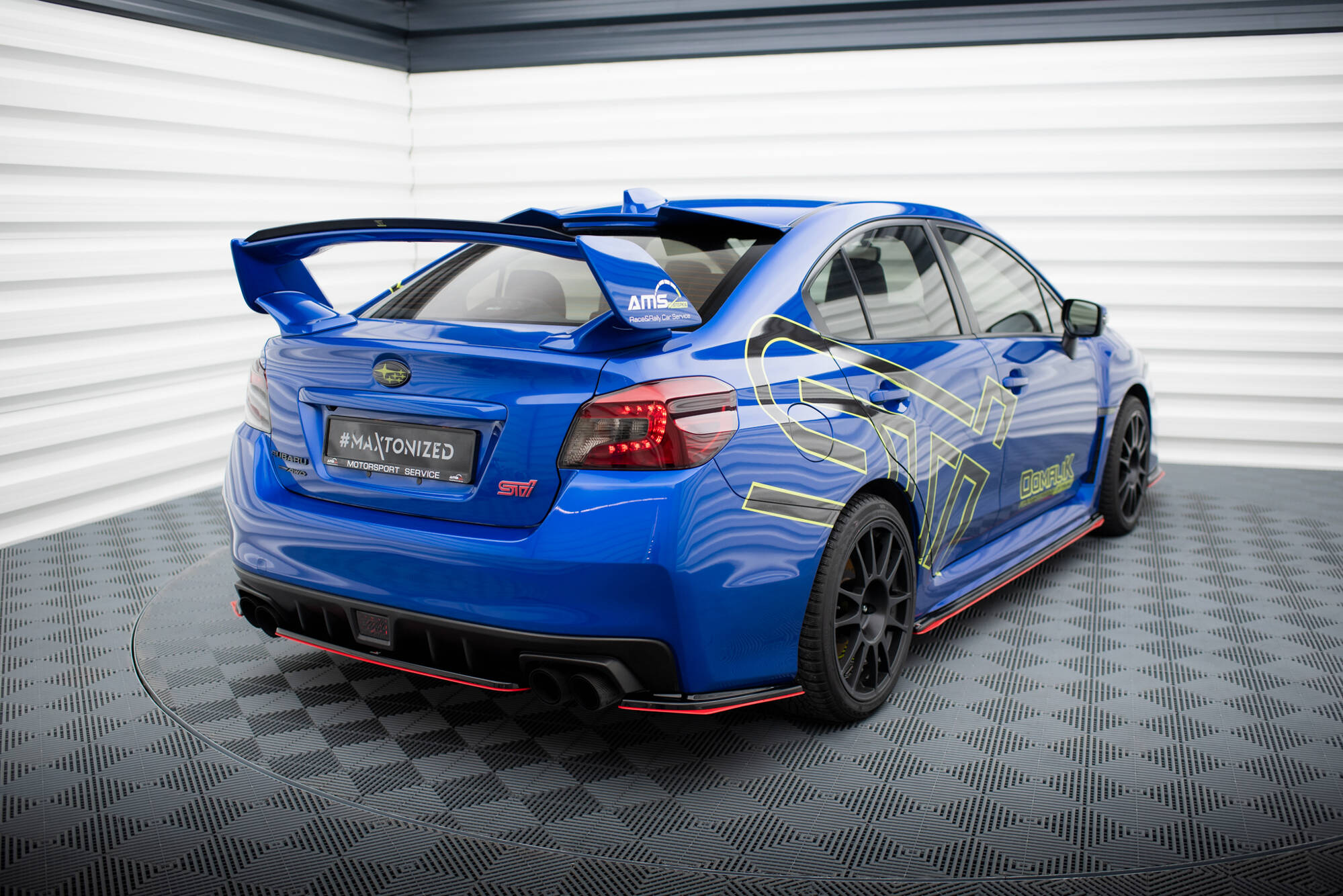 REAR SIDE SPLITTERS V.2 SUBARU WRX STI - Image 2