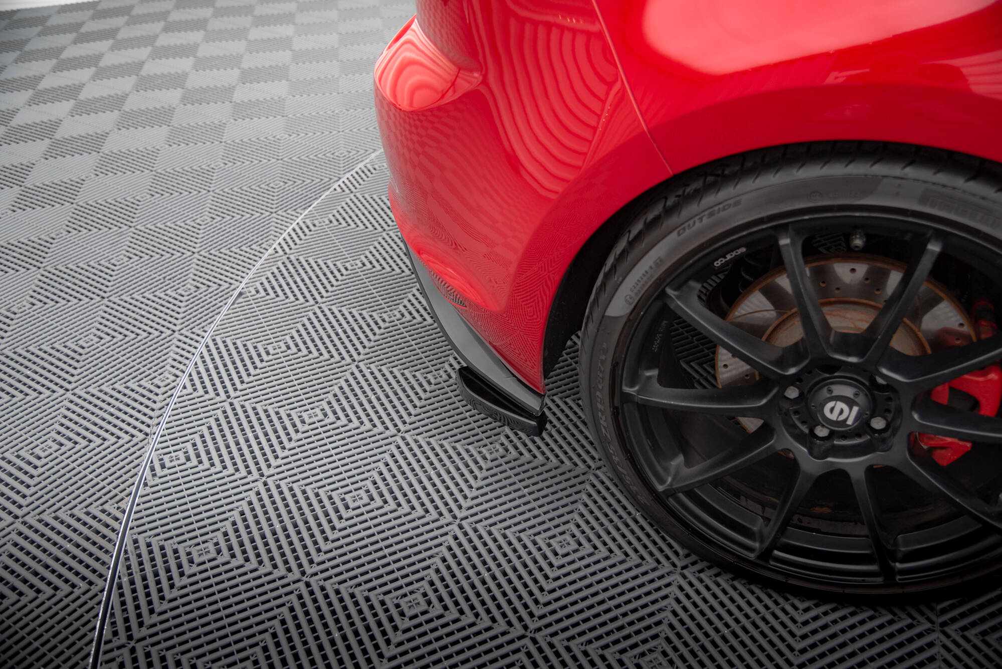 REAR SIDE SPLITTERS VW GOLF Mk7 GTI CLUBSPORT - Image 3