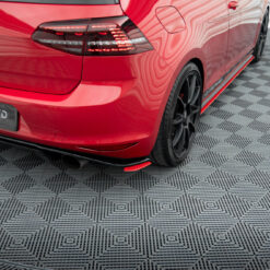 Alternative view of REAR SIDE SPLITTERS VW GOLF Mk7 GTI CLUBSPORT