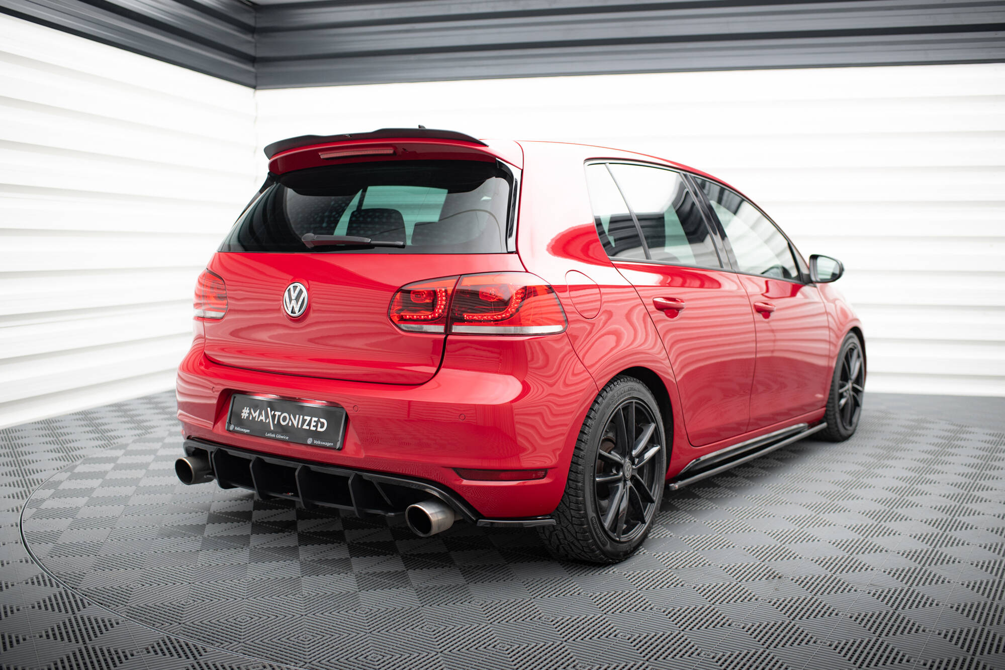 REAR SIDE SPLITTERS VW GOLF VI GTI 35TH - Image 2