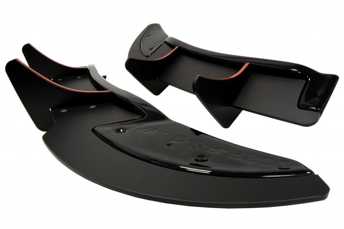 REAR SIDE SPLITTERS VW GOLF VI R (CNC) - Image 2