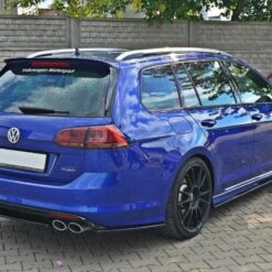 Alternative view of REAR SIDE SPLITTERS VW Golf 7 R Variant