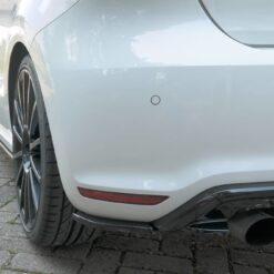 Alternative view of REAR SIDE SPLITTERS Volkswagen Polo WRC Mk5