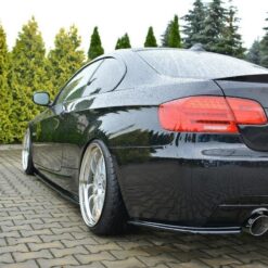 Alternative view of REAR SIDE SPLITTERS for BMW 3 E92 M-PACK FACELIFT