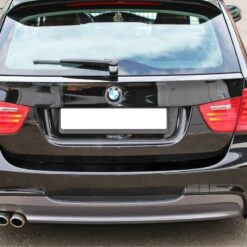 Alternative view of REAR SIDE SPLITTERS for BMW 3 Sedan / Touring M-Pack E90 / E91 Facelift