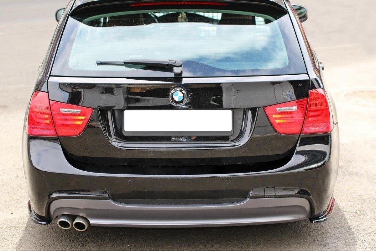 REAR SIDE SPLITTERS for BMW 3 Sedan / Touring M-Pack E90 / E91 Facelift - Image 2