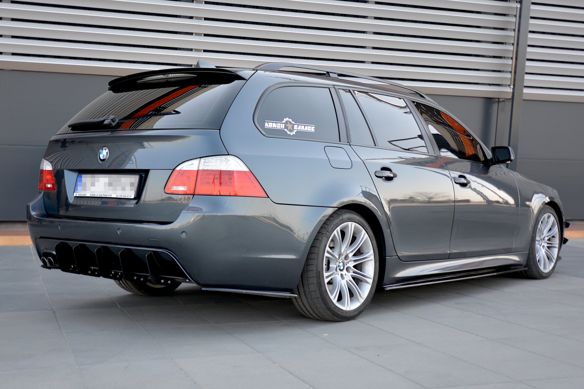 REAR SIDE SPLITTERS for BMW 5 E60/E61 M-PACK - Image 3