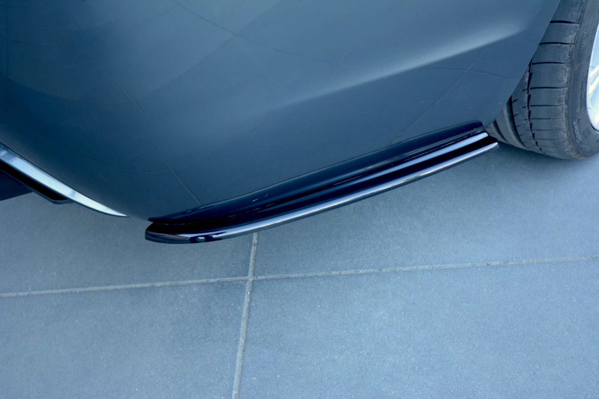 REAR SIDE SPLITTERS for BMW 5 E60/E61 M-PACK - Image 2