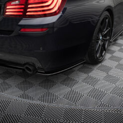 REAR SIDE SPLITTERS for BMW 5 M-Pack Sedan /Touring  F10/F11 (fits two single exhaust ends)