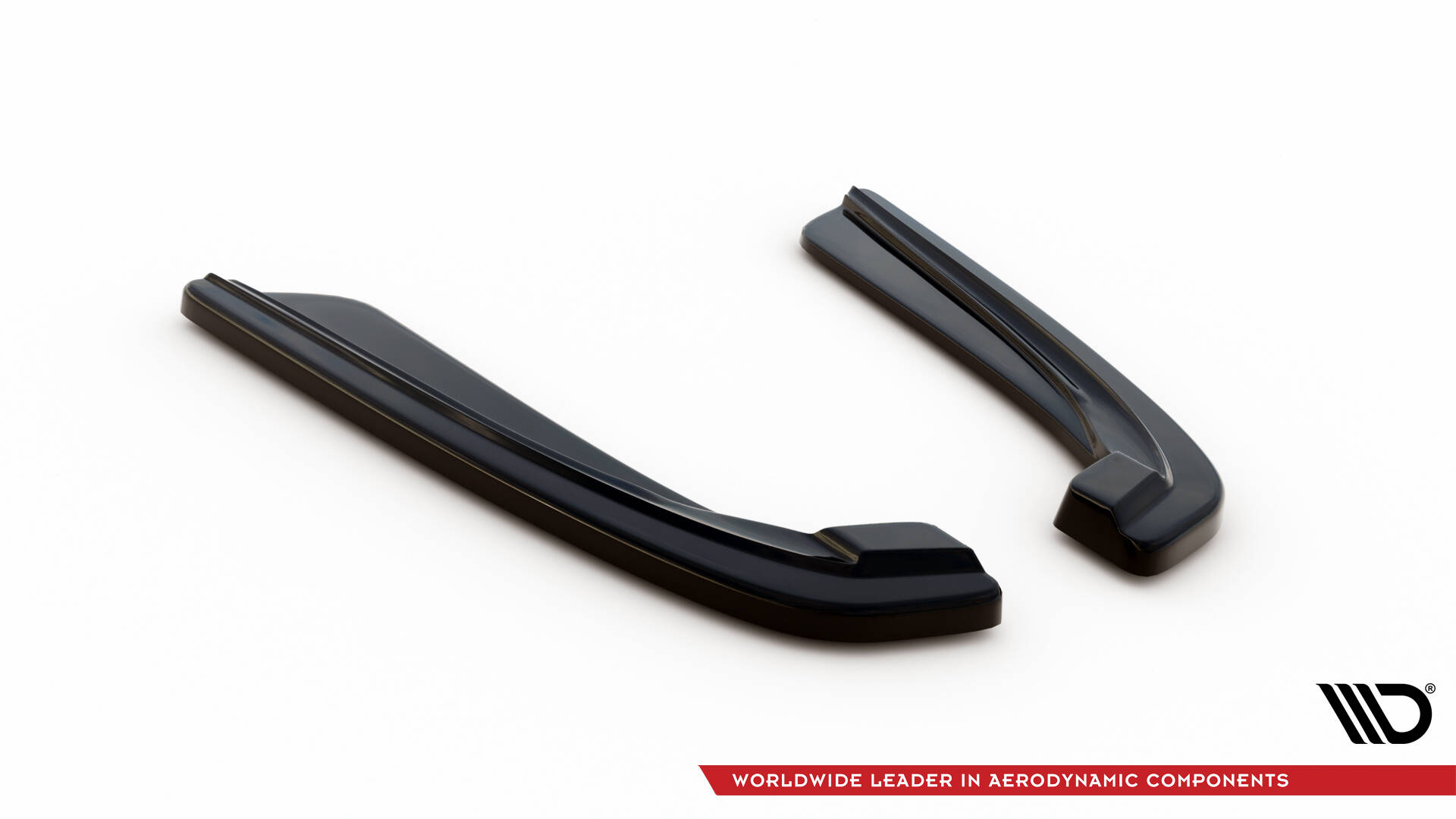 REAR SIDE SPLITTERS for BMW 5 M-Pack Sedan /Touring F10/F11 (fits two single exhaust ends) - Image 5