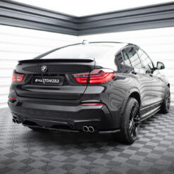 Alternative view of REAR SIDE SPLITTERS for BMW X4 M-PACK