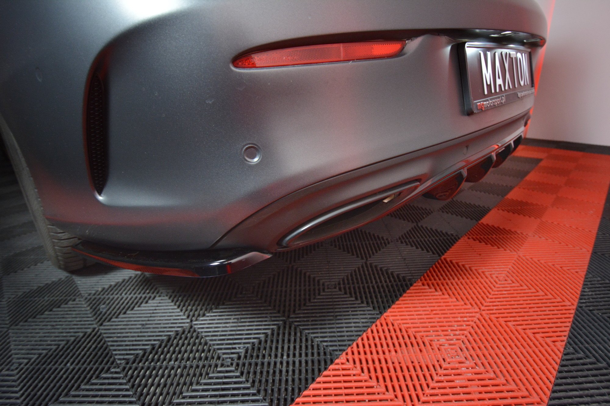 REAR VALANCE MERCEDES- BENZ C-CLASS W205 COUPE AMG-LINE - Image 3