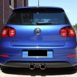 REAR VALANCE VW GOLF V R32 (with 2 exhaust holes, for R32 exhaust)