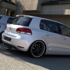 Alternative view of REAR VALANCE VW GOLF VI WITH 2 EXHAUST HOLE
