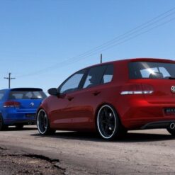 REAR VALANCE VW Golf V R32 Look for VW Golf VI