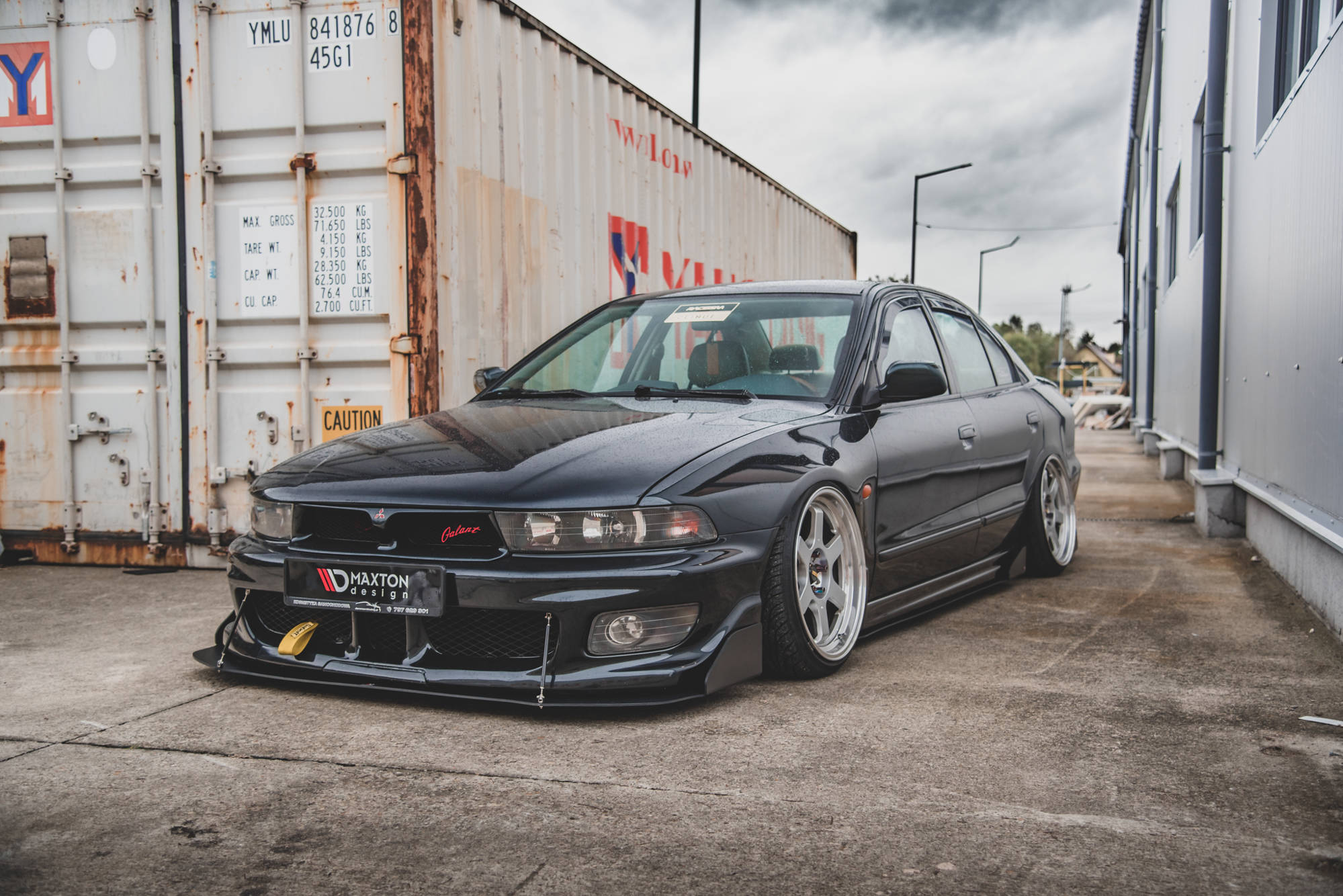 Racing Front Splitter Mitsubishi Galant Avance Mk8 - Image 3