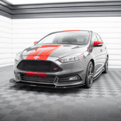 Alternative view of Racing Front Splitter V.1 Ford Focus ST Mk3 FL