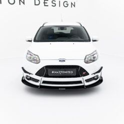 Alternative view of Racing Front Splitter V.2 Ford Focus ST Mk3
