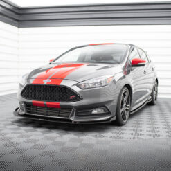 Alternative view of Racing Front Splitter V.2 Ford Focus ST Mk3 FL