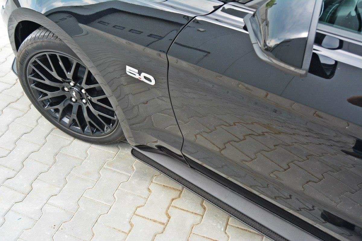 Racing Side Skirts Diffusers Ford Mustang GT Mk6 - Image 2