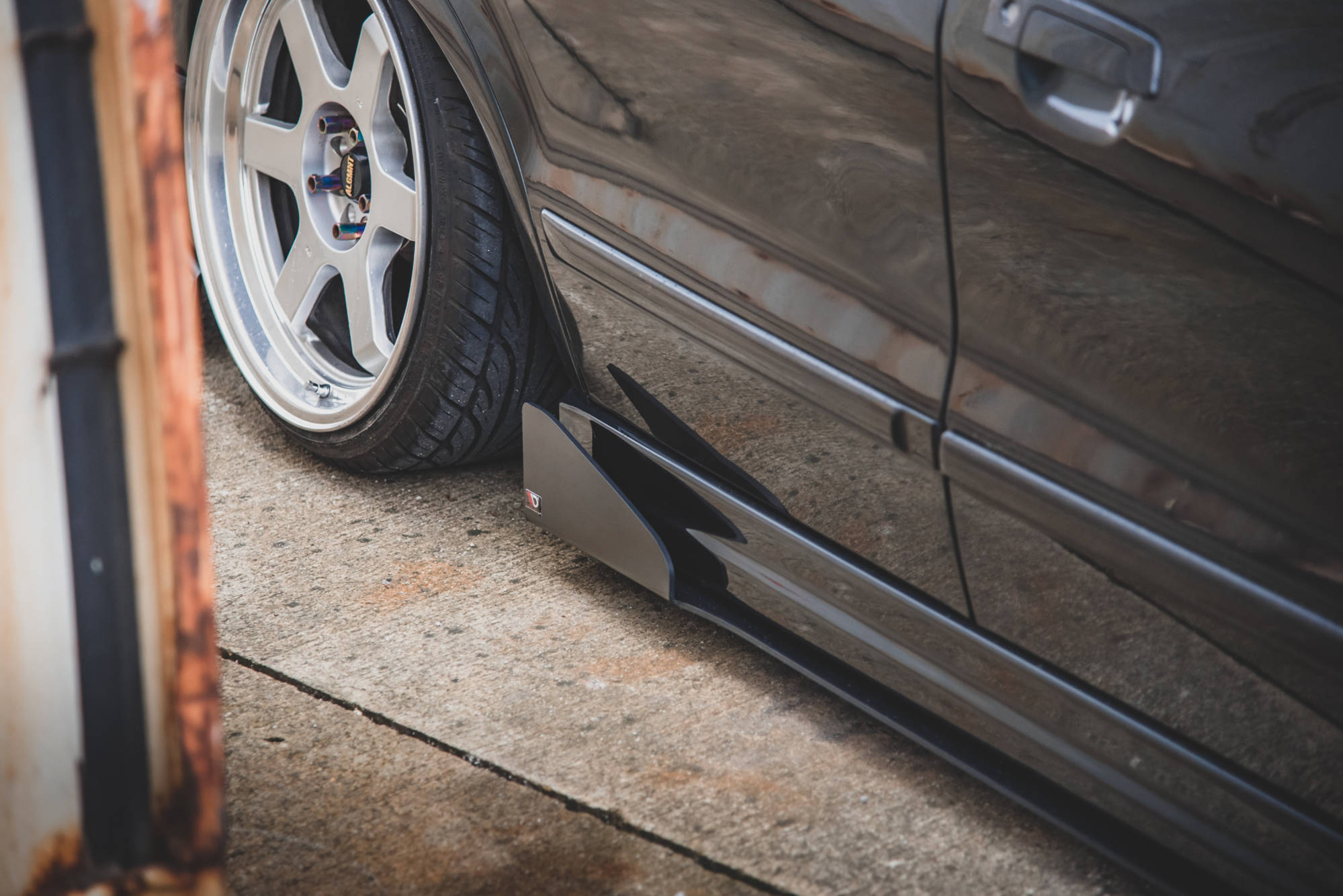 Racing Side Skirts Diffusers Mitsubishi Galant Avance Mk8 - Image 3