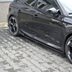 Racing Side Skirts Diffusers V.2 AUDI Audi RS3 8V FL Sportback