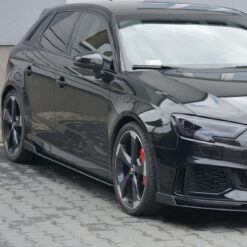 Alternative view of Racing Side Skirts Diffusers V.2 AUDI Audi RS3 8V FL Sportback