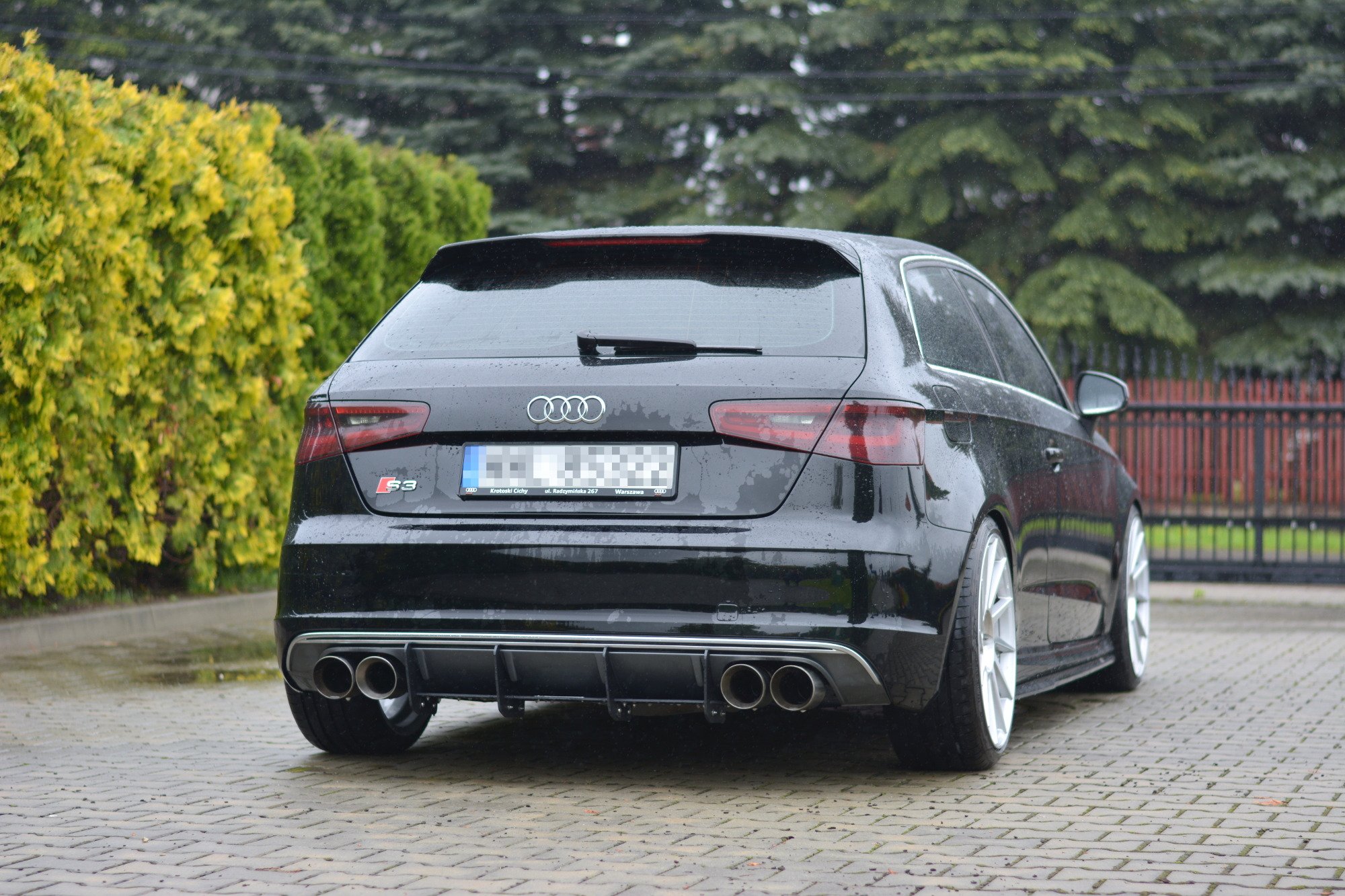Rear Diffuser Audi S3 8V Hatchback / Sportback - Image 2