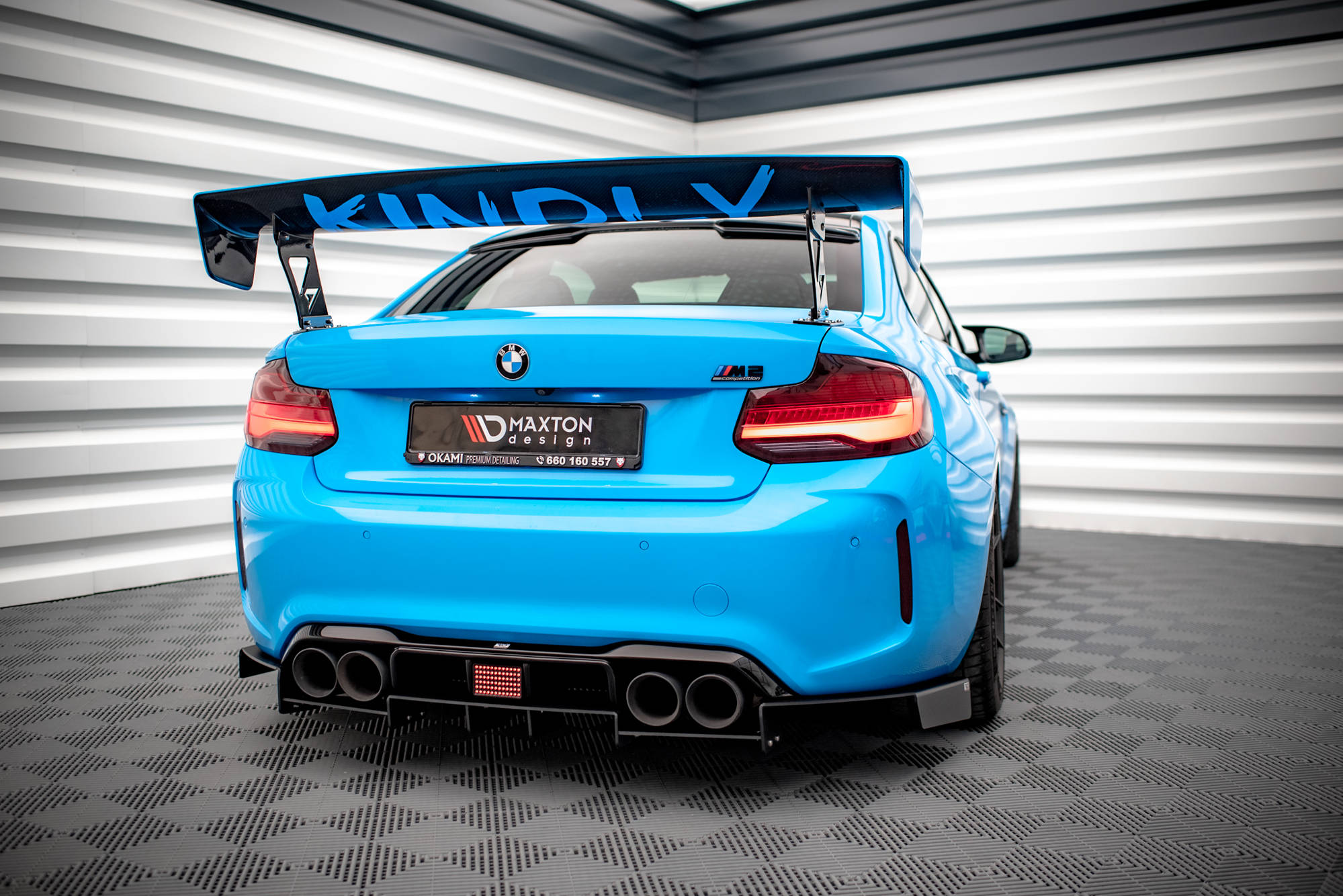Rear Diffuser Racing BMW M2 F87 - Image 4
