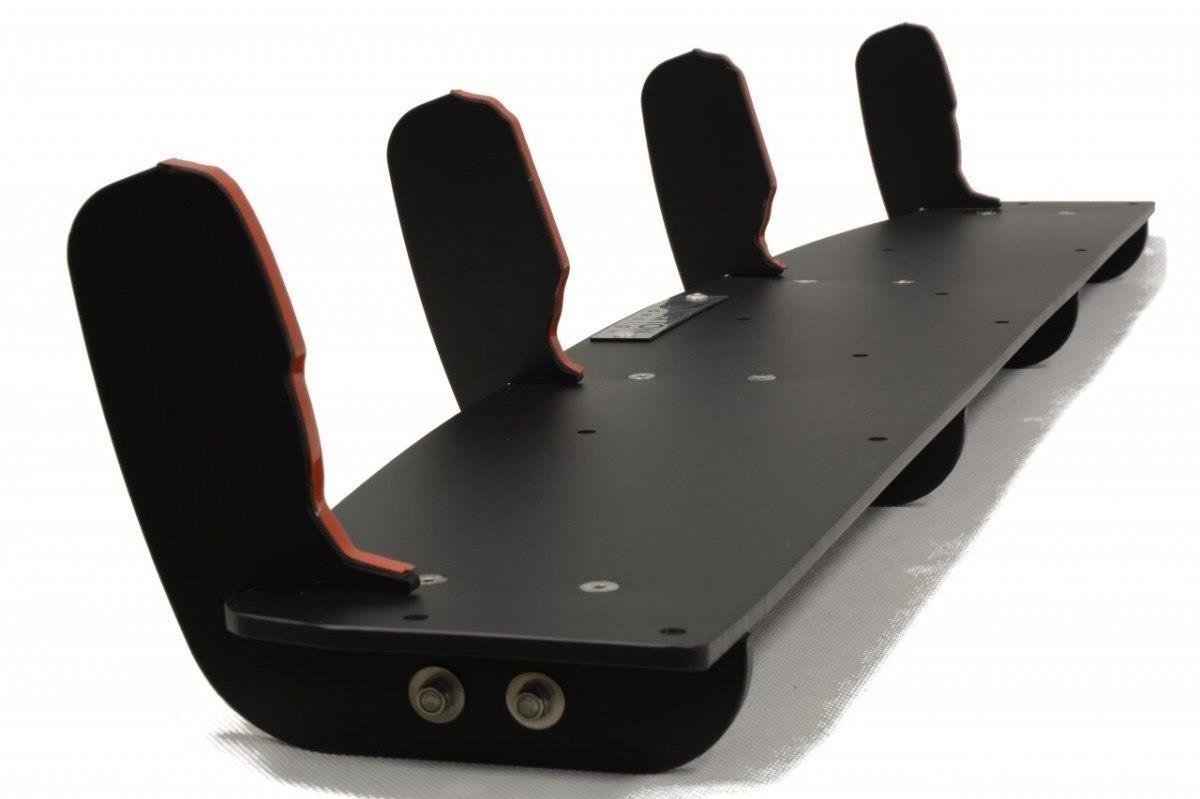 Rear Diffuser & Rear Side Splitters Audi A6 S-Line C7 (exhaust 1x2) - Image 3