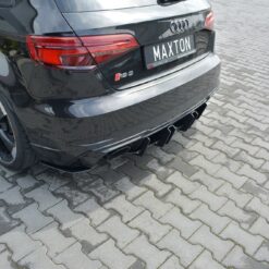 Alternative view of Rear Diffuser V.2 Audi RS3 8V FL Sportback