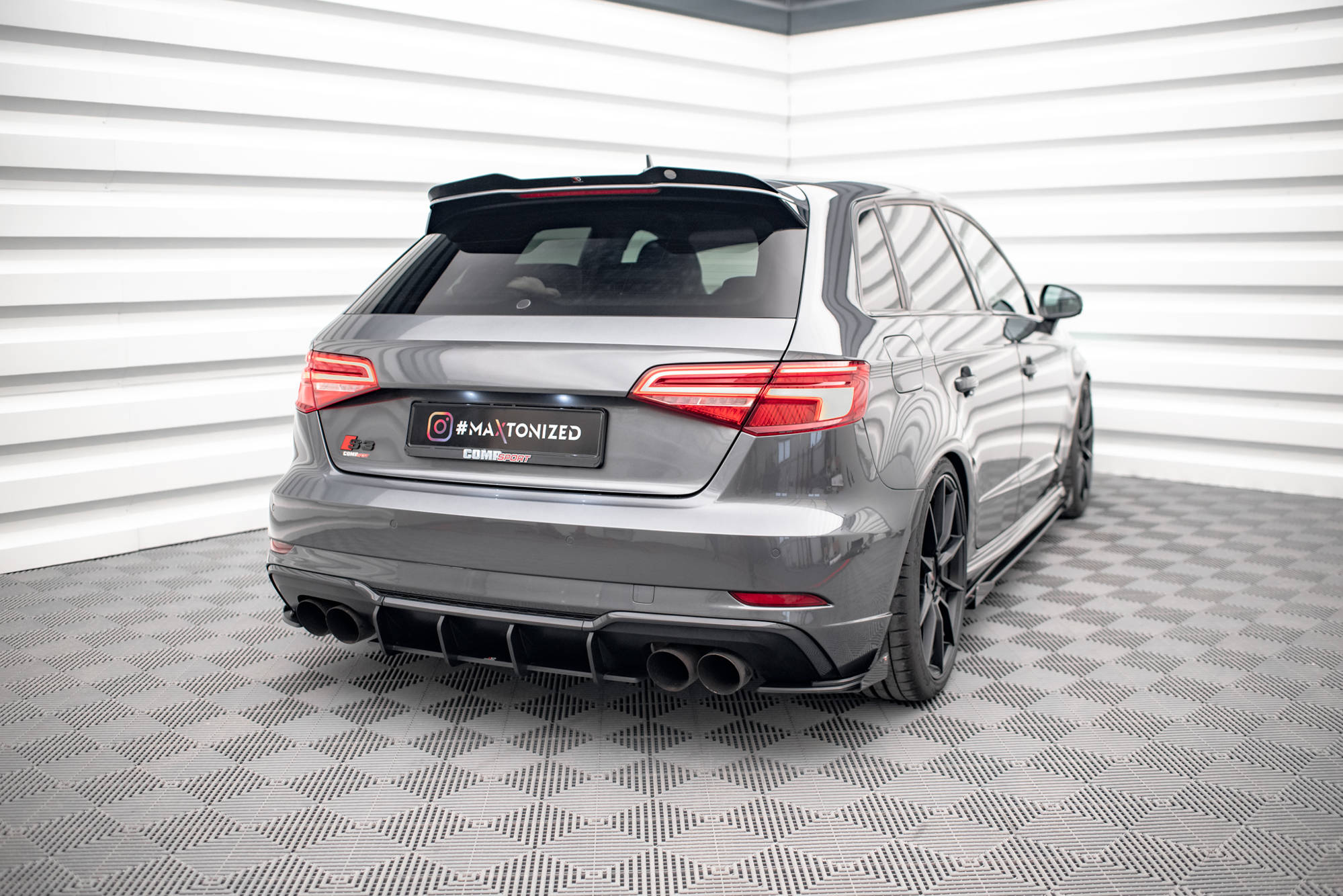 Rear Side Flaps Audi S3 Sportback 8V Facelift - Image 2