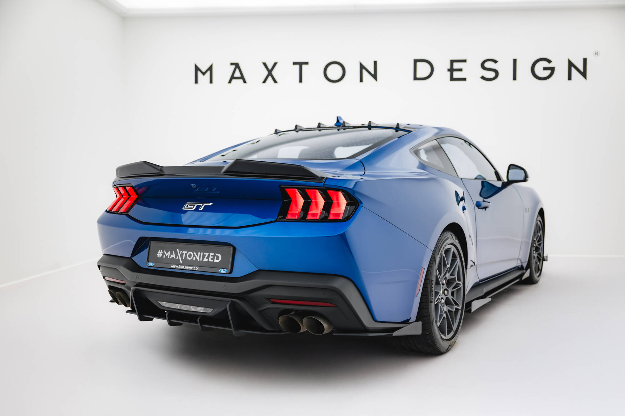 Rear Side Flaps Ford Mustang GT Mk7 - Image 2