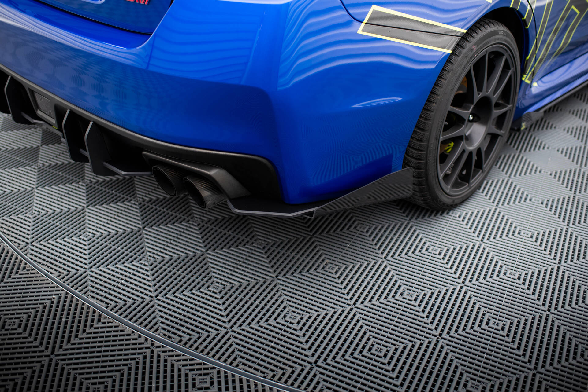 Rear Side Flaps Subaru WRX STI Mk1 - Image 2