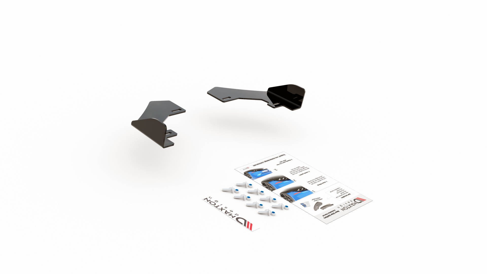 Rear Side Flaps Volkswagen Polo GTI Mk6 - Image 6
