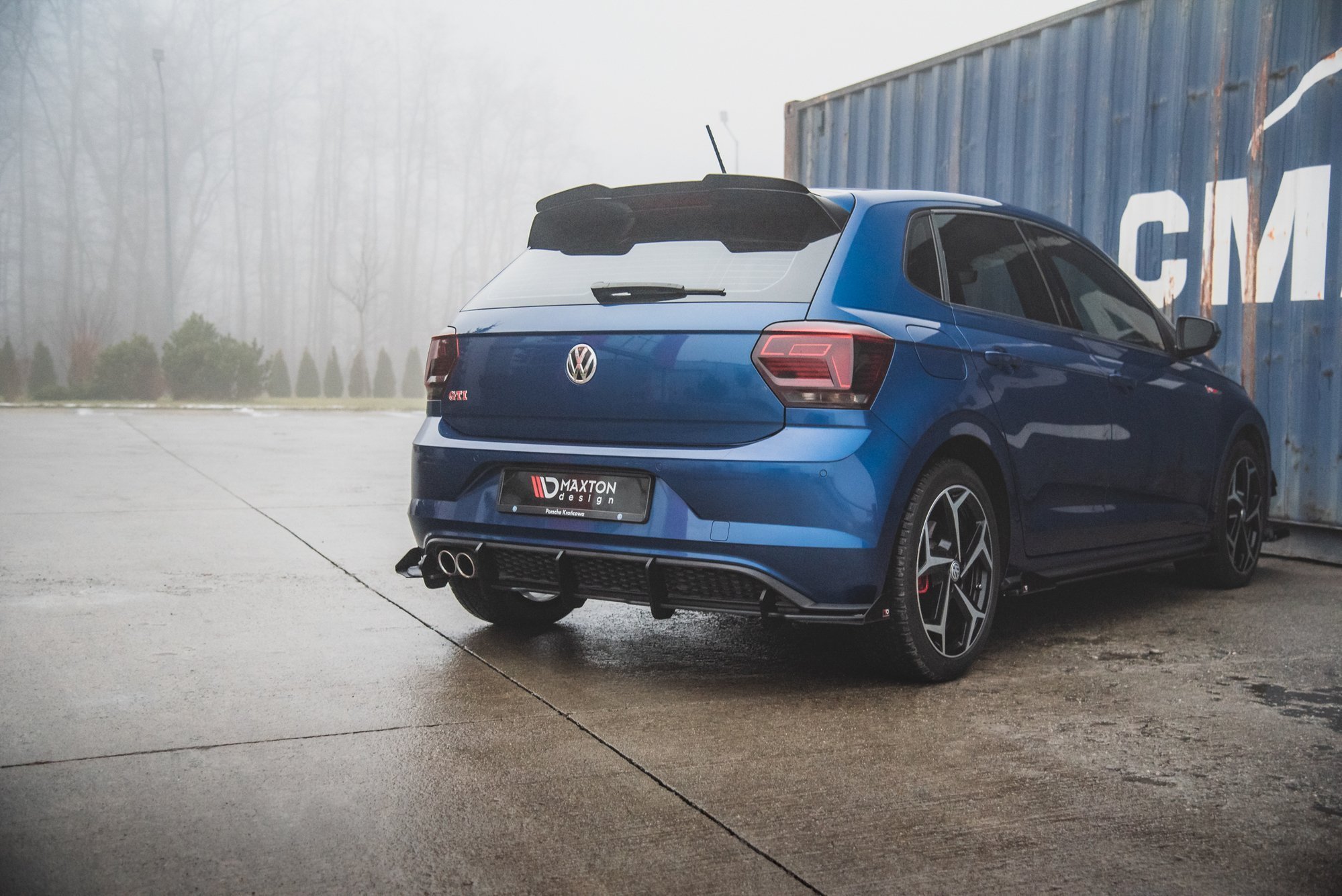 Rear Side Flaps Volkswagen Polo GTI Mk6 - Image 2
