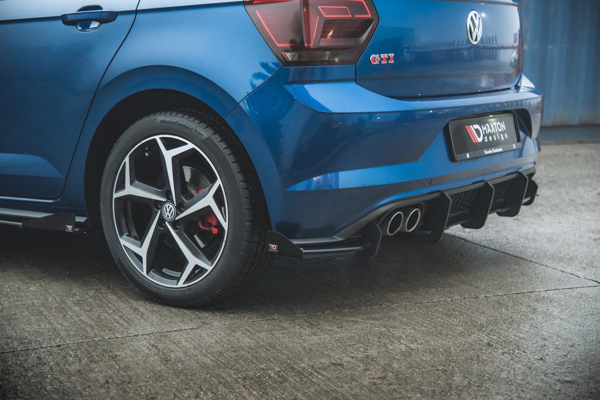 Rear Side Flaps Volkswagen Polo GTI Mk6 - Image 3