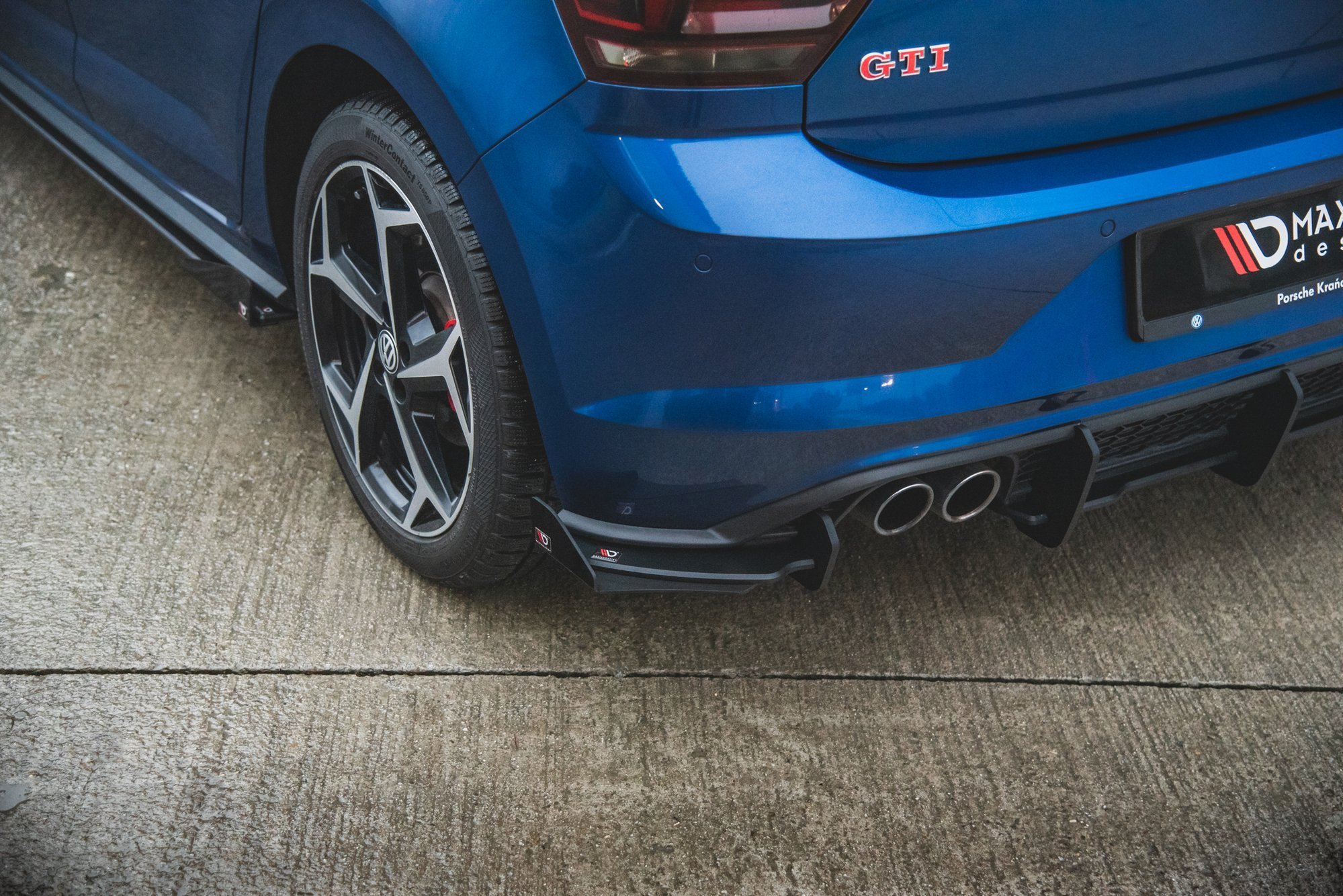 Rear Side Flaps Volkswagen Polo GTI Mk6 - Image 4