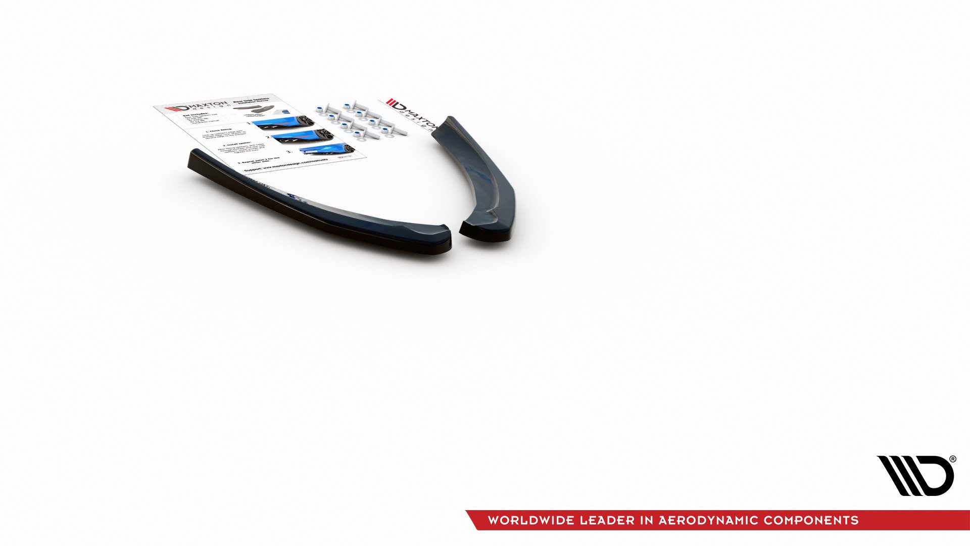 Rear Side Splitters Abarth 124 Spider - Image 7